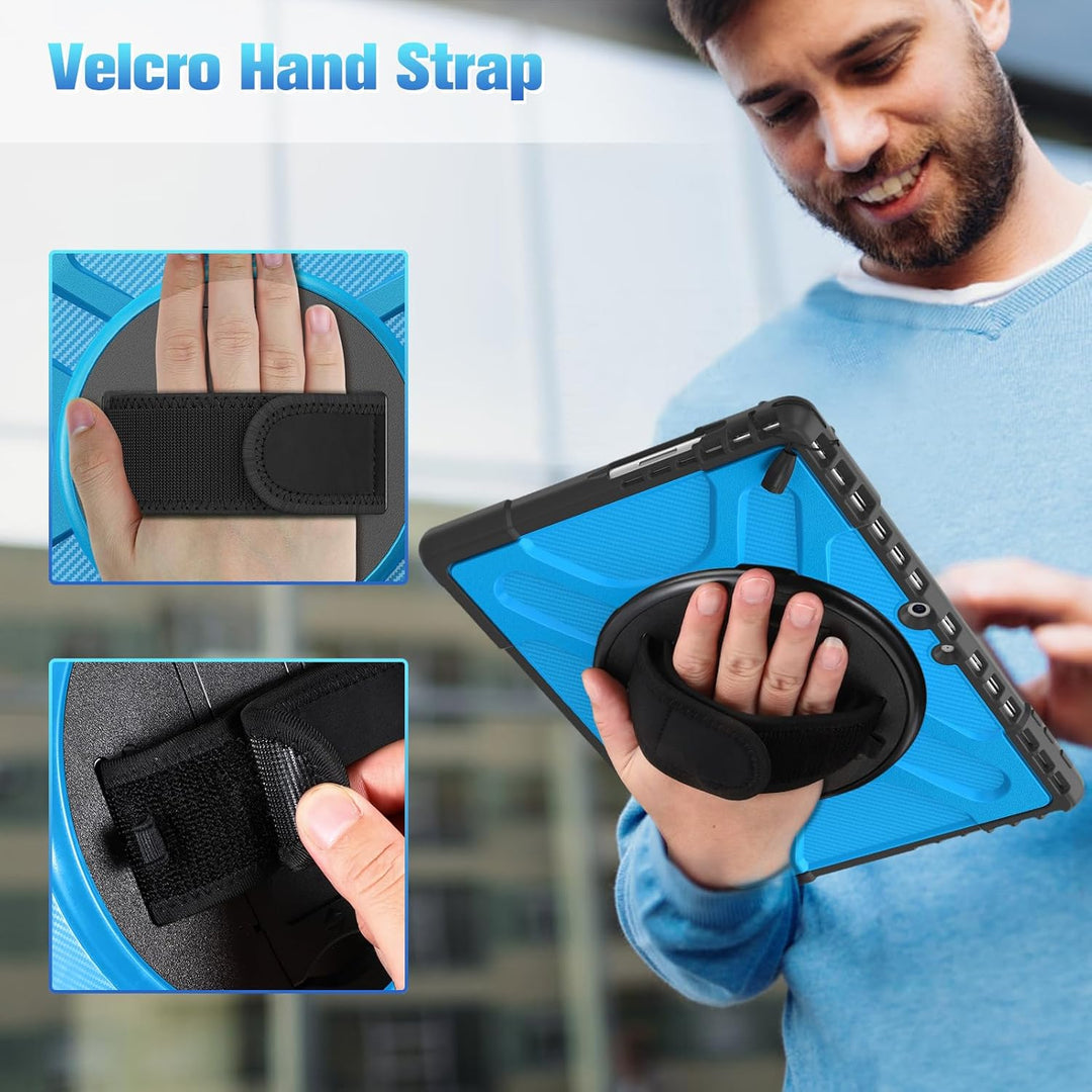 Fintie Hülle für Microsoft Surface Pro 11/10/ 9 (2024-2022) 13 Zoll, 360° Drehbare Ständer und Handg