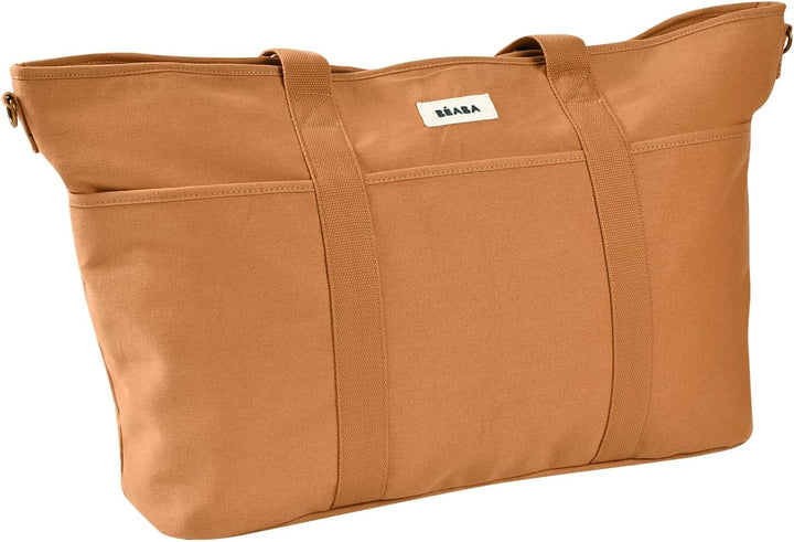BÉABA Wickeltasche Baby Madrid XXL 44L – Extra Grosse Wickeltasche im Tote-Format, Unisex für Mama u