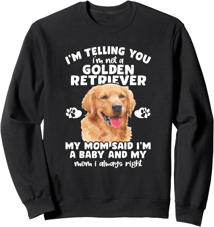 Ich bin dir dir, ich bin kein Golden Retriever Sweatshirt