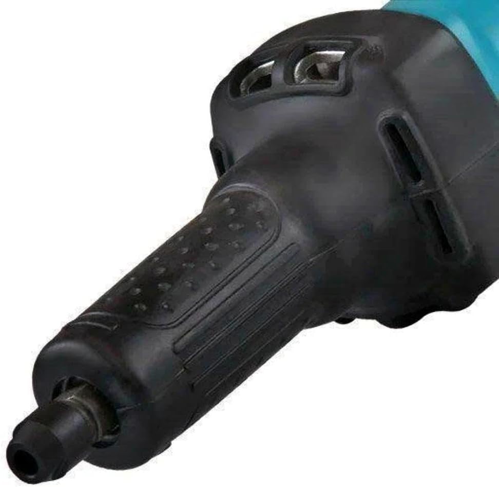 Makita GD0601 GD0601-Amoladora recta 400W 25.000 RPM 1.7 kg pinza 6 mm, Schwarz, Blau, Silber, 1/4_I