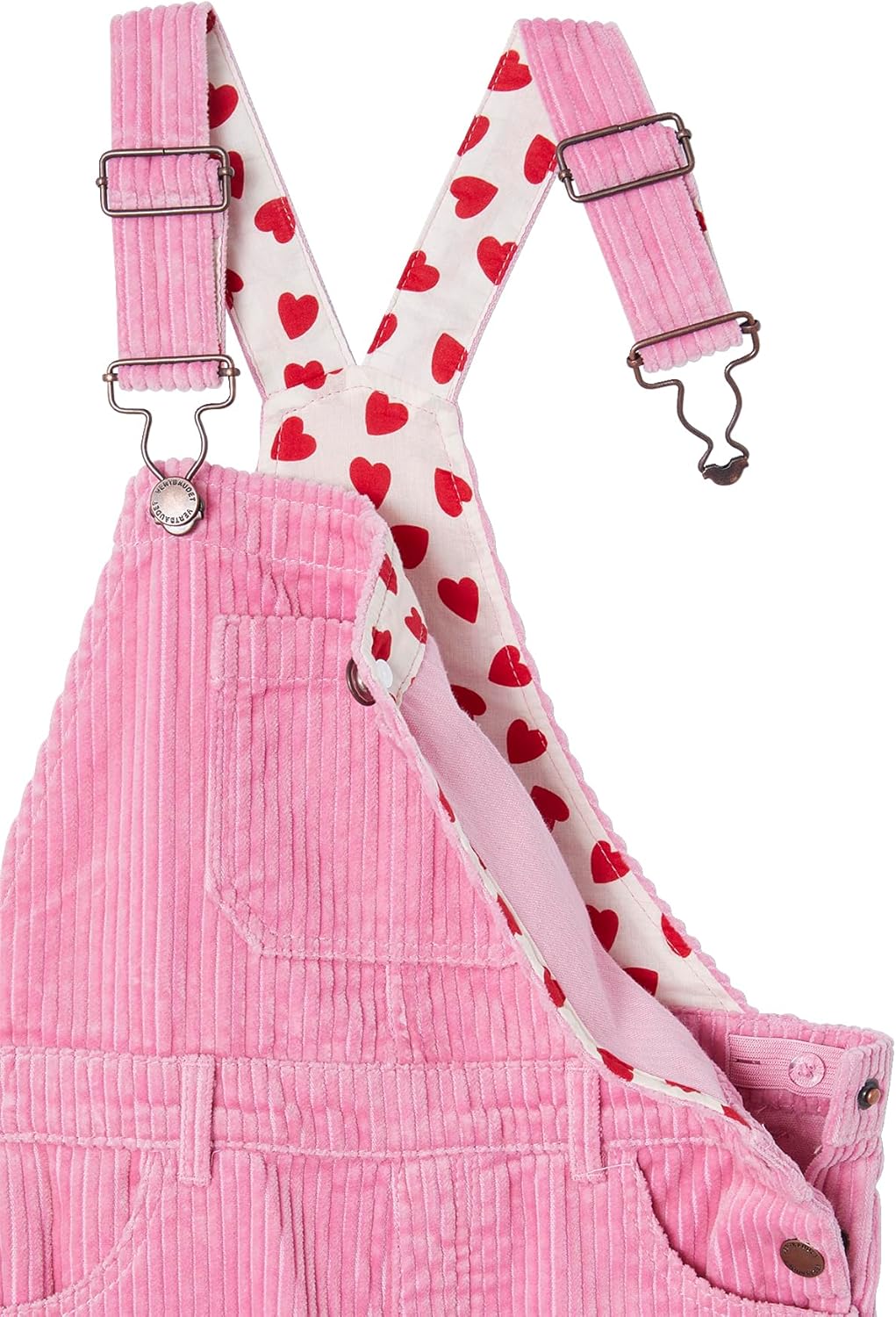 Vertbaudet Mädchen Cord-Latzhose ROSE 86, ROSE 86
