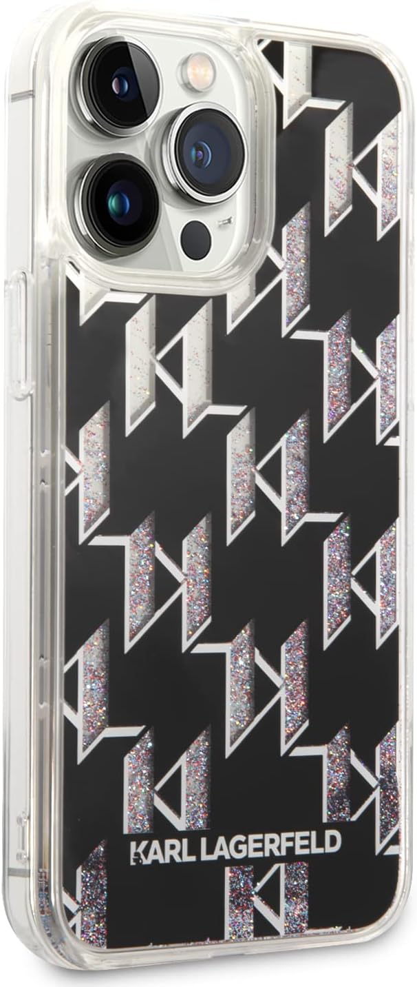 KARL LAGERFELD KLHCP14XLMNMK Hülle für iPhone 14 Pro Max 6,7" hardcase schwarz/B
