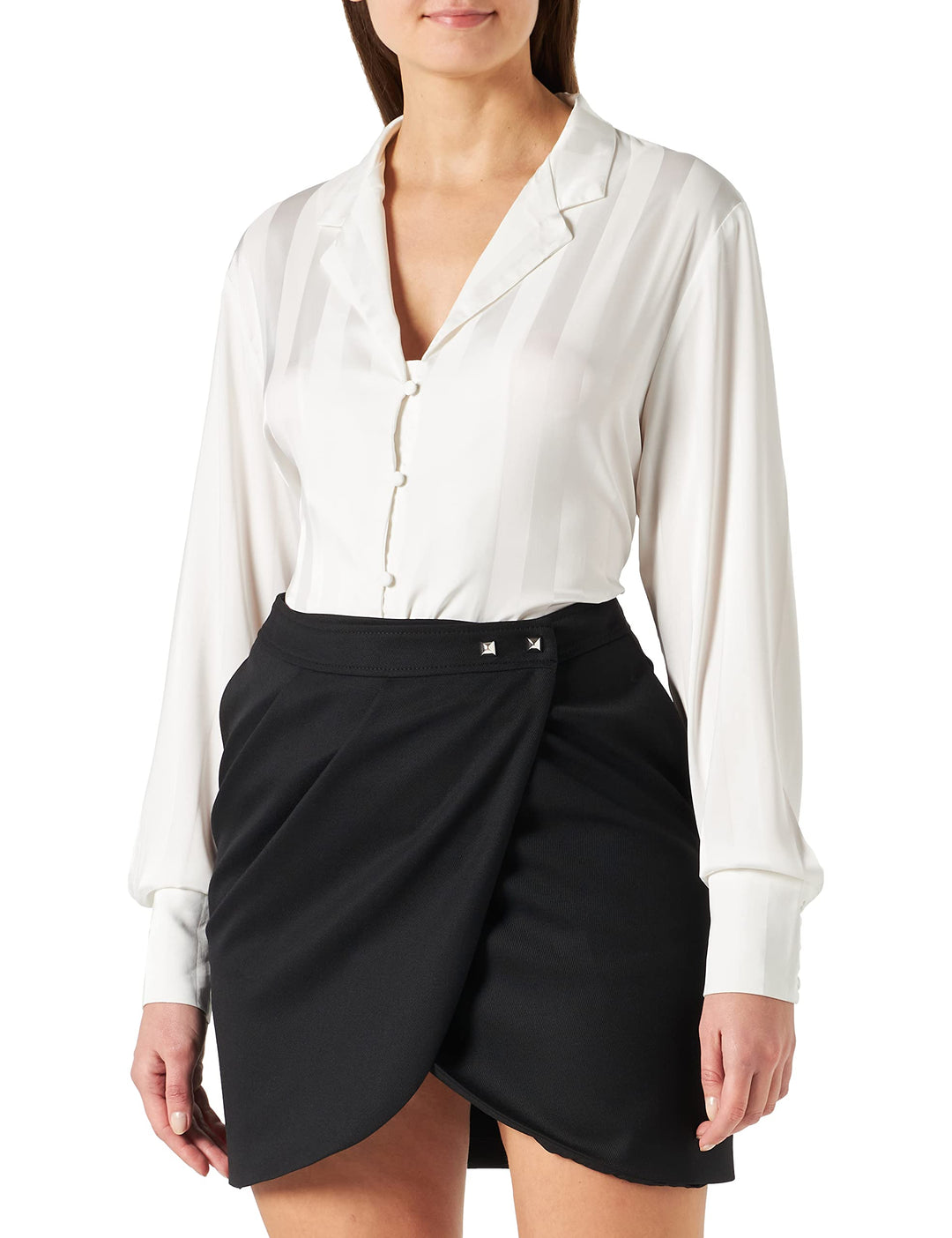 BOSS Damen Valeka Skirt 46 Black1, 46 Black1