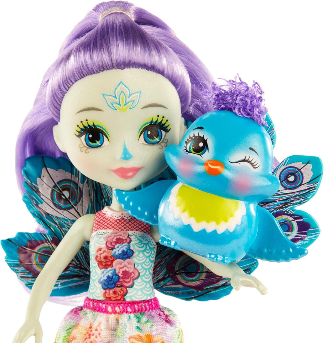 Enchantimals GLD41 - Tolle Teeparty Spielset, Puppen Bree Bunny und Patter Peacock (15,24 cm), ihre