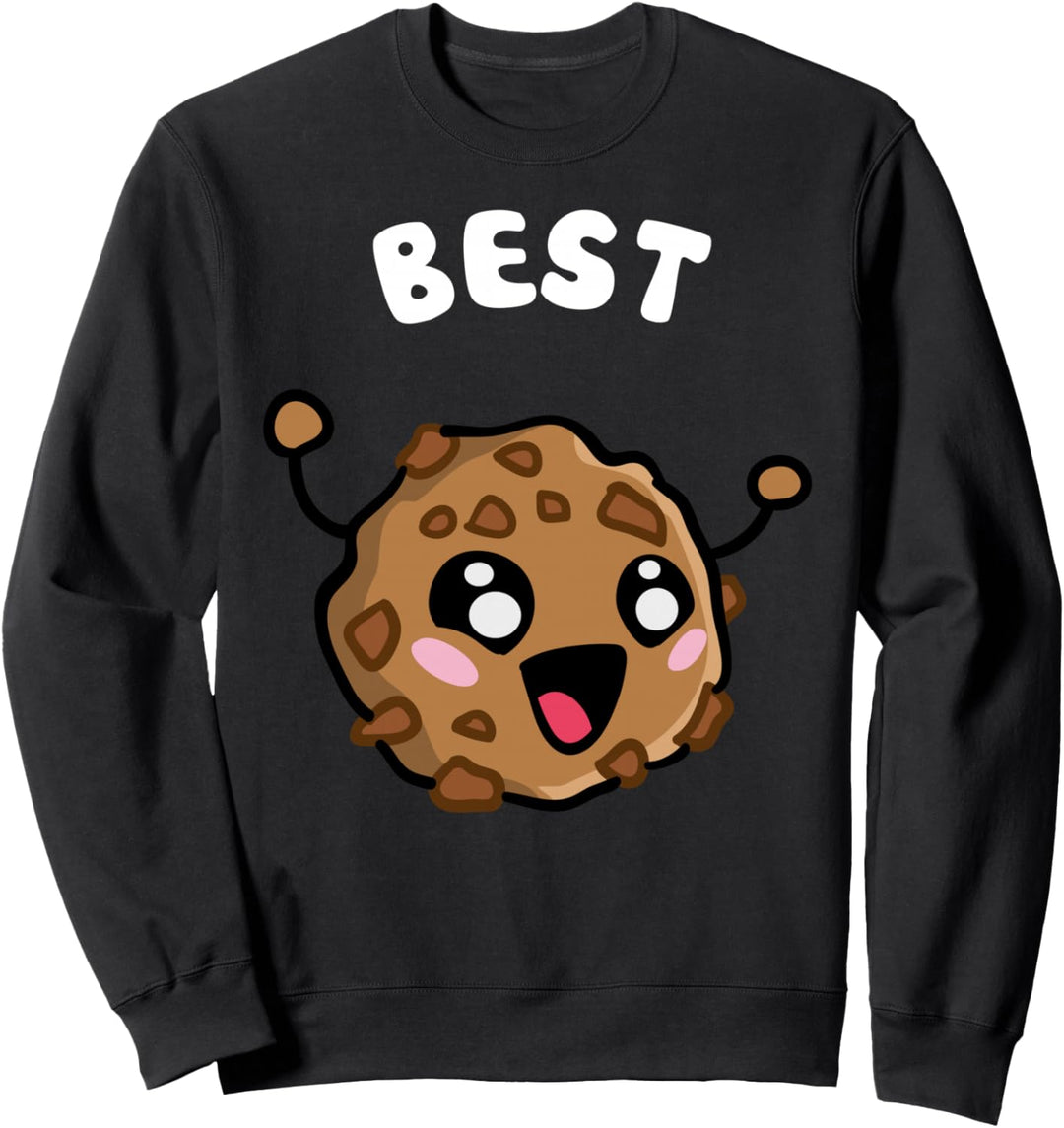 Cookies And Milk - 1 Of 2 - Couple Matching - Best Friends Sweatshirt