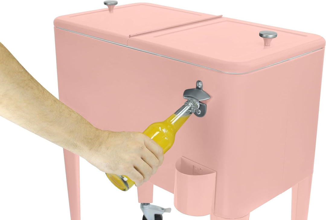 Kailua Cooler - Kühlbox, Kühlwagen, Getränkekühler Pink, Pink