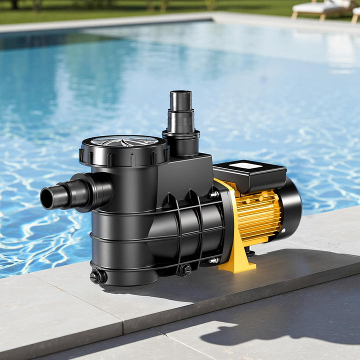 SunSun Poolpumpe 14500l/h 750W Schwimmbadpumpe Filterpumpe