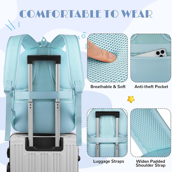 kadilong Rucksack Mädchen Teenager Schultasche Frauen Schulrucksack Studenten Rucksack Laptop Damen