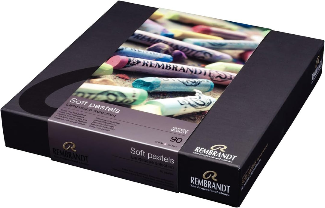 Talens REMBRANDT Pastell - Landschafts-Auswahl mit 90 Pastellen