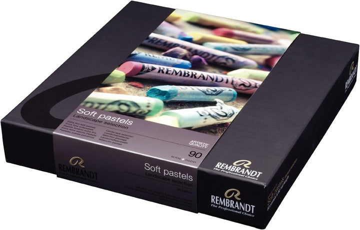 Talens REMBRANDT Pastell - Landschafts-Auswahl mit 90 Pastellen