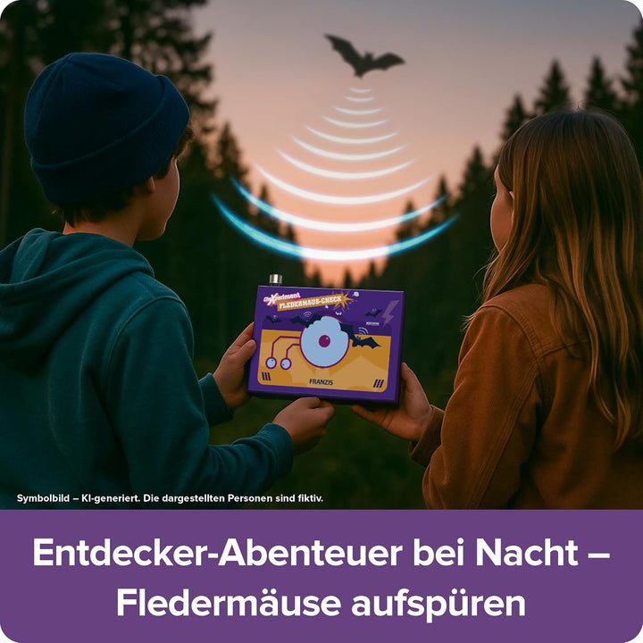 FRANZIS 67248 - CheXperiment - Fledermaus Check - Entdecke mit Checker Tobi die Welt der Fledermäuse
