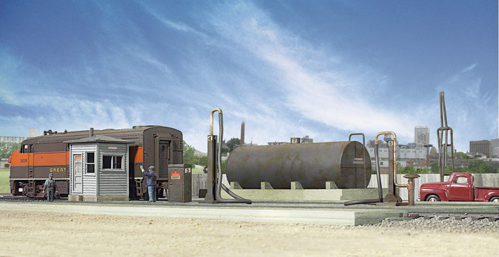 Walthers Cornerstone 933-2908 - Diesellagertank, Gebäude