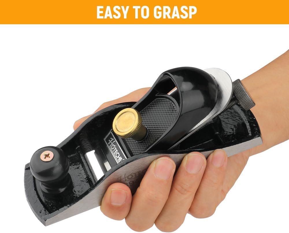 Hoteche Einhandhobel -175mm Körperlänge, 41mm Klingenbreite (Boden- und Seitenpräzisionsbearbeitung,