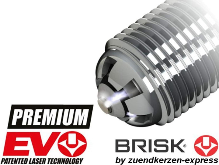 BRISK Premium EVO GR15SXC 1903 Zündkerzen, 4 Stück