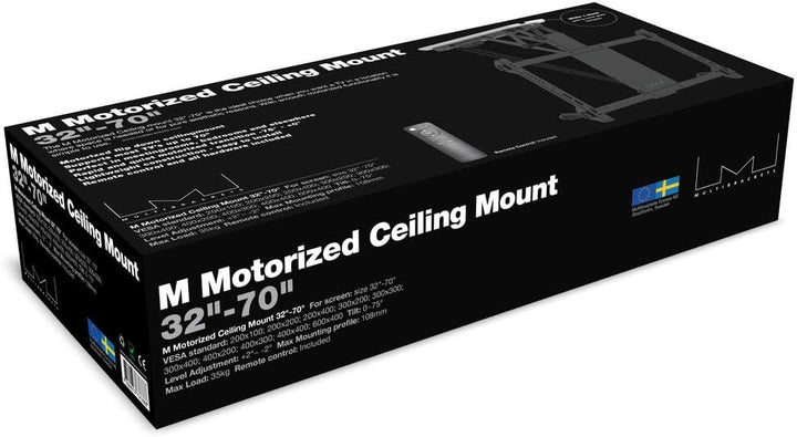 MultiBRACKETS - Motor Ceiling Mount Large - Deckenhalterung mit Motor, Fernbedienung mit Funkfrequen