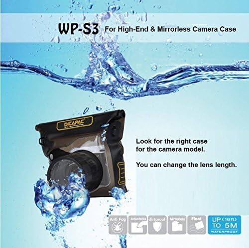 DiCAPac WP-S3 Outdoor Unterwasser Kameratasche 1 Packung, 1 Packung