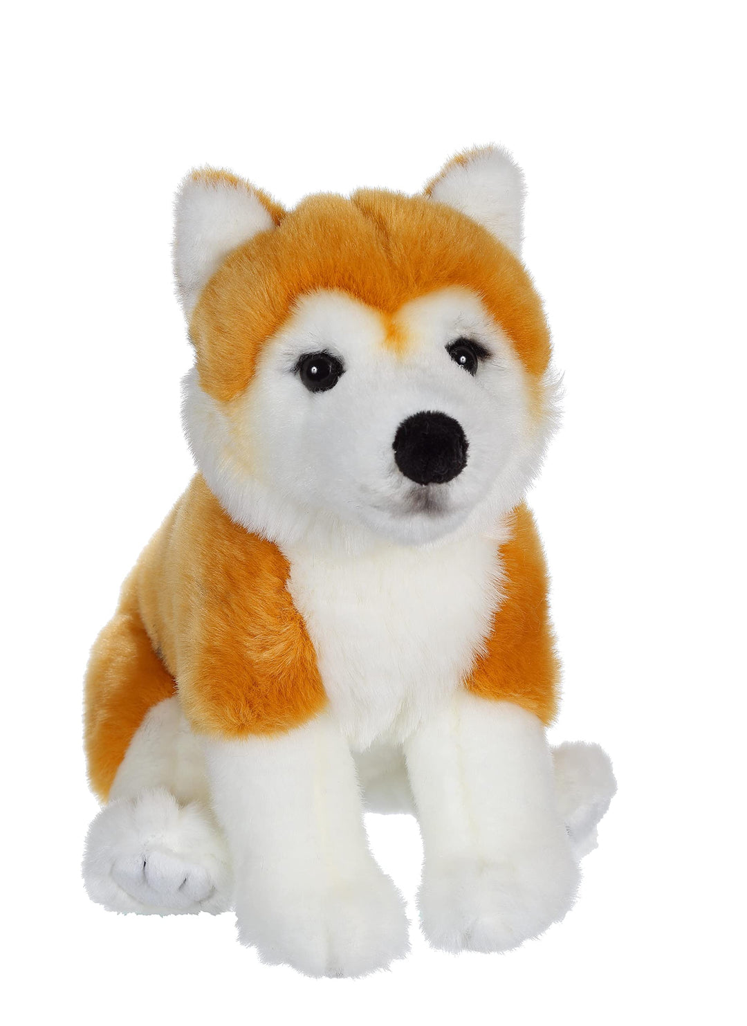 GIPSY TOYS - Sitzender Hund 25 cm Shiba-Hund - Kuscheltier für Kinder - In 8 verschiedenen Modellen