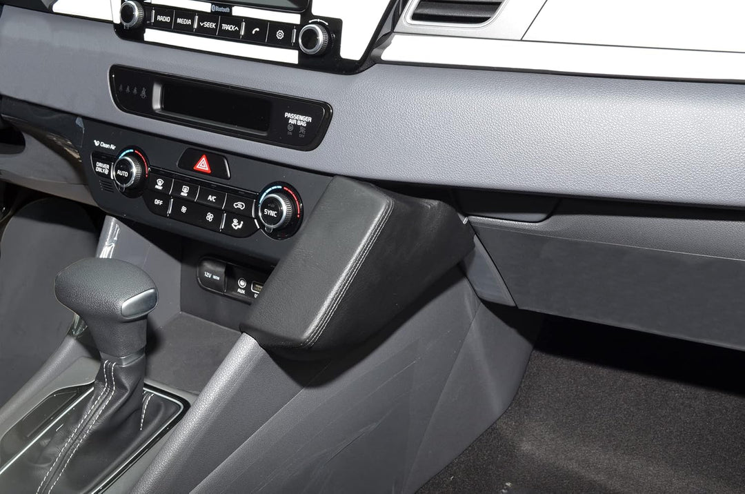 KUDA 2775 Halter Kunstleder schwarz für Kia NIRO/NIRO Hybrid ab 2016 & ab 2019 Kunstleder schwarz, S