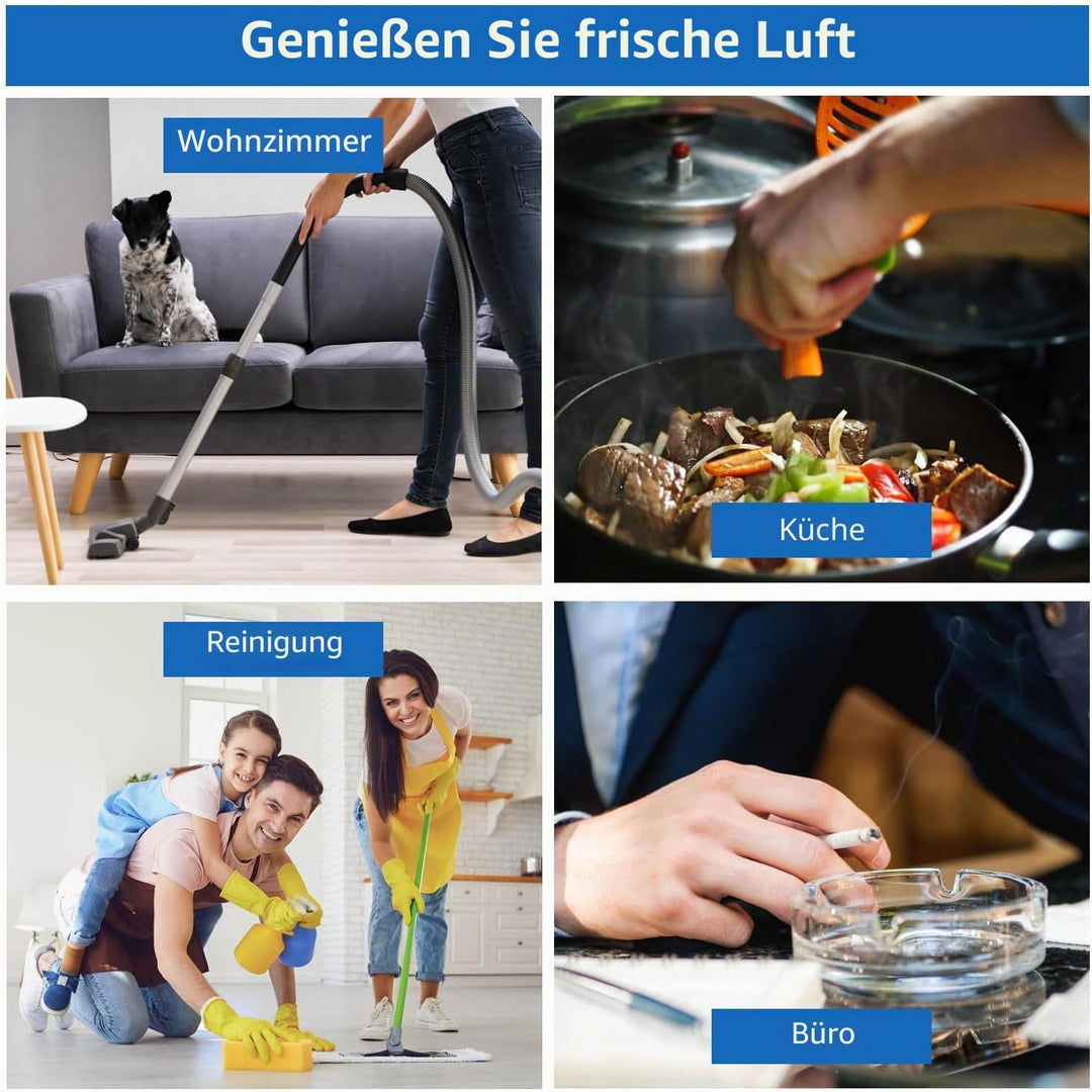 Luftreiniger Filter kompatibel mit Philips 2000 und 3000 Series, H13 True HEPA Ersatzfilter für Phil