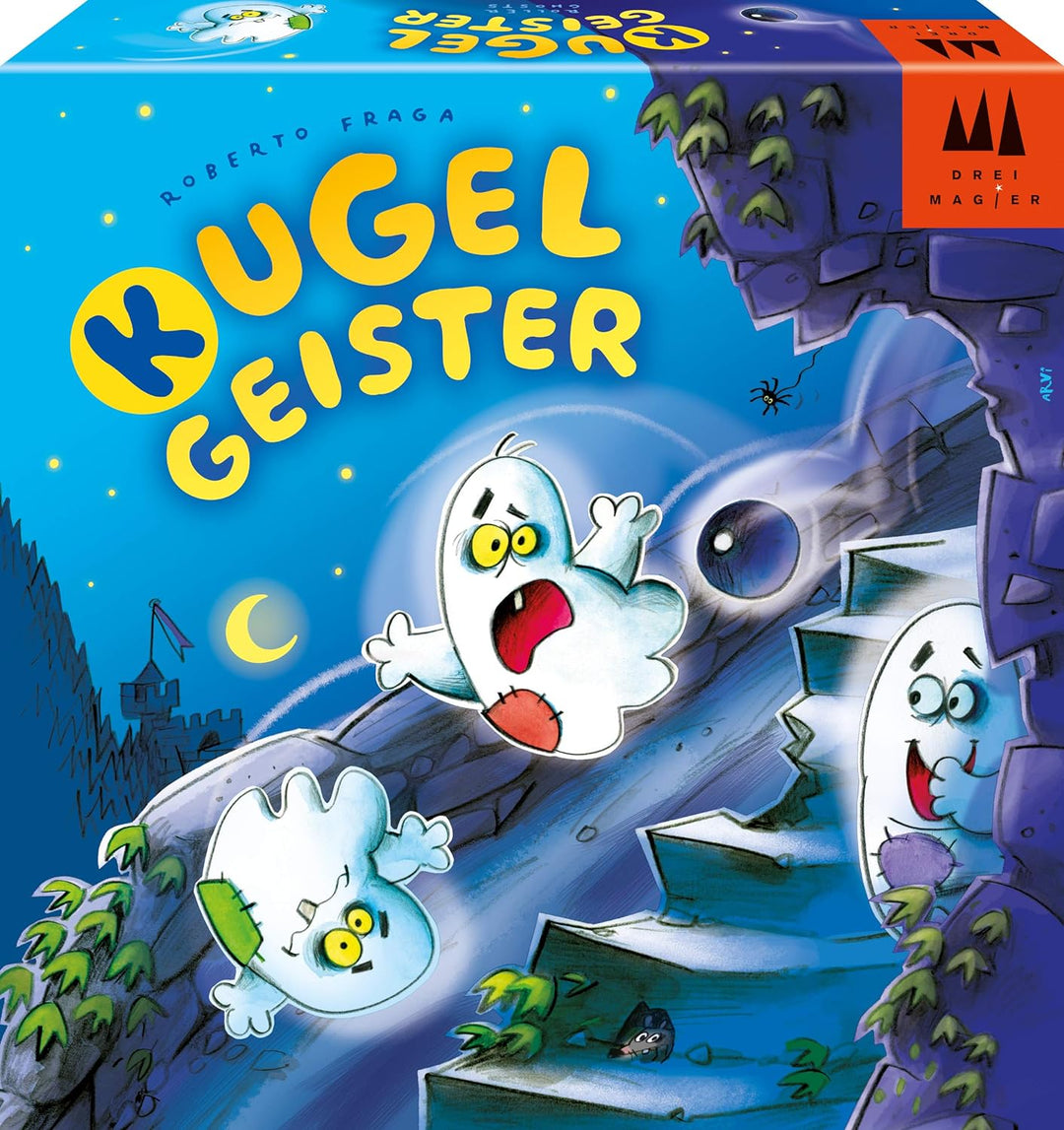 Schmidt Spiele 40887 Kugelgeister, DREI Magier Kinderspiel, bunt