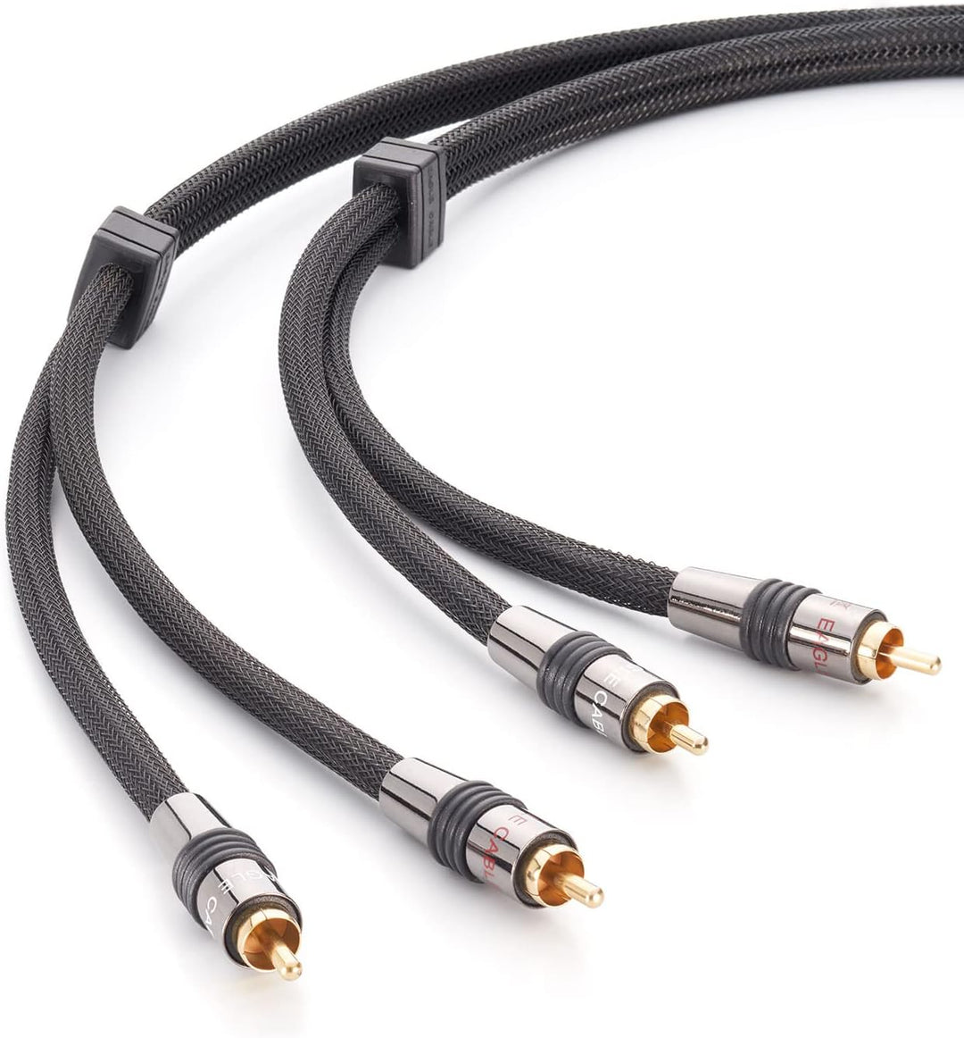 Eagle Cable by INAKUSTIK – 10040015 – Deluxe Stereo Audiokabel | kraftvoller und dynamischer Klang,