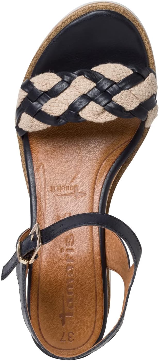 Tamaris Damen Sandalette 1-1-28305-20 normal 41 EU Navy, 41 EU Navy