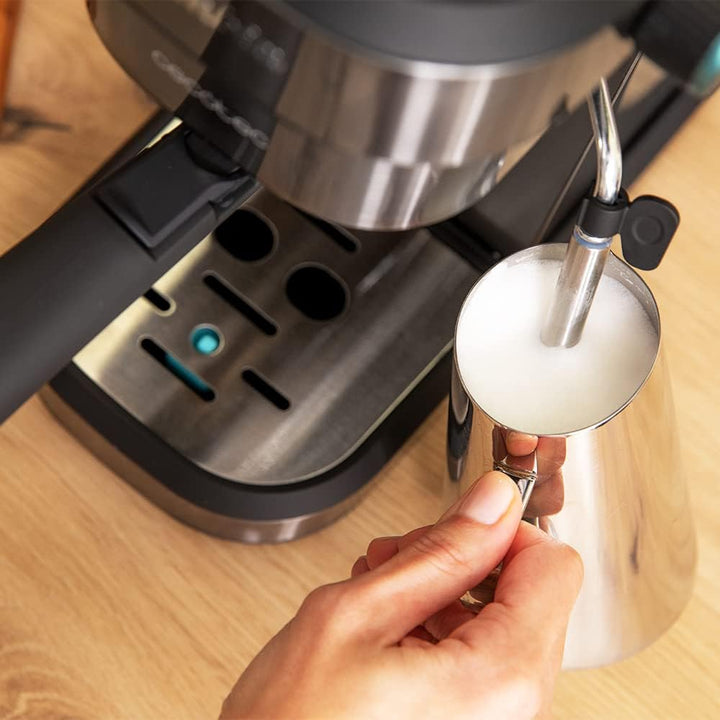 Cecotec Express Cafelizzia 890 Gray Espressos und Cappuccino, 1350 W, Thermoblock-System, 20 Bar, Au