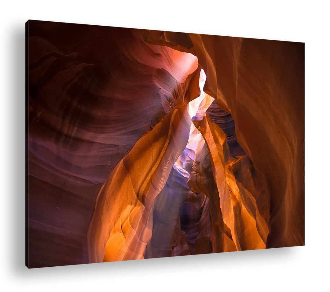 deyoli bezaubernde Höllen von Arizona Format: 80x60 als Leinwand, Motiv fertig gerahmt auf Echtholzr