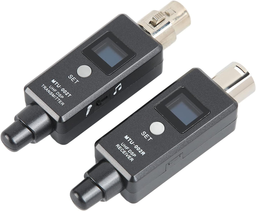 Kabelloses Mikrofonsystem, Kabelloser XLR-Sender und -Empfänger, Kabelloses 2,4-GHz-Mikrofonsystem f