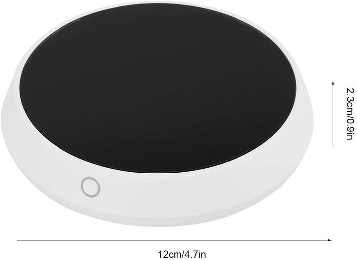Kaffeetasse wärmer Getränke wärmer Platte Desktop beheizt Kaffee Tee 3 Kontrollleuchten Aluminiumleg