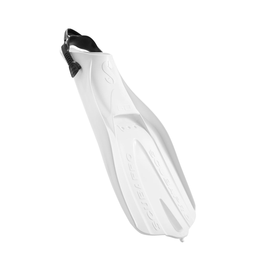 SCUBAPRO GO TRAVEL FIN Geräteflosse Schnorchelflosse (White) XS-S, XS-S