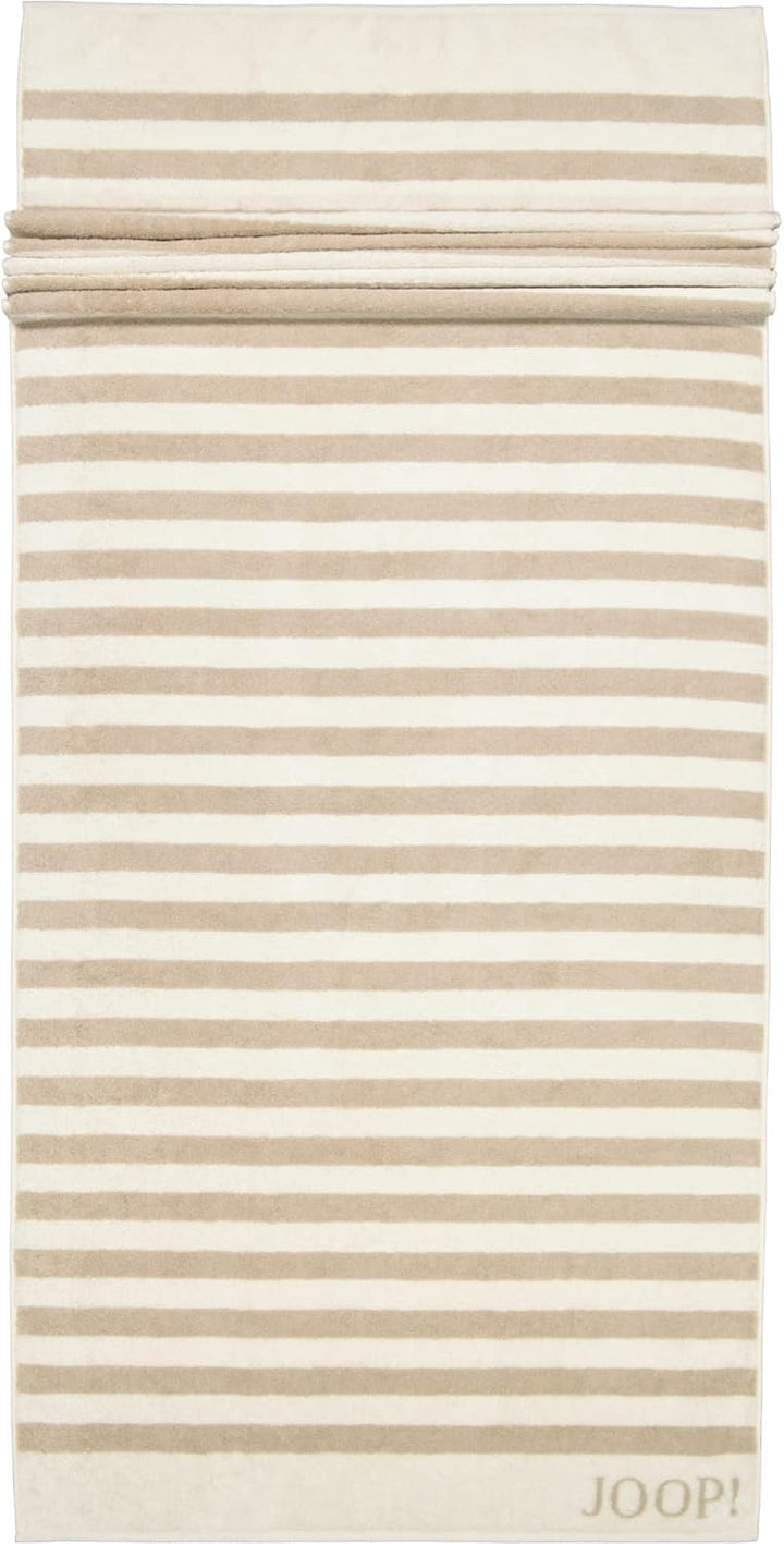 JOOP! Saunatuch Classic Stripes 1610 | 36 creme - 80 x 200 Saunatuch 80x200 cm, Saunatuch 80x200 cm