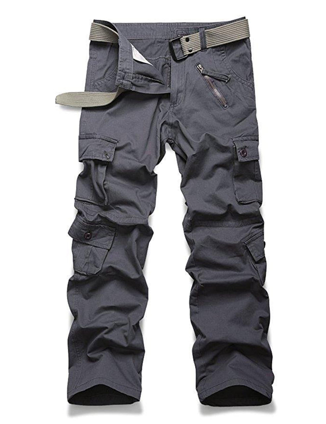 Ycfish Damen Hosen Cargo Hose Multi Taschen Wanderhose Workwear Reissverschluss Armee Militär Outdoo