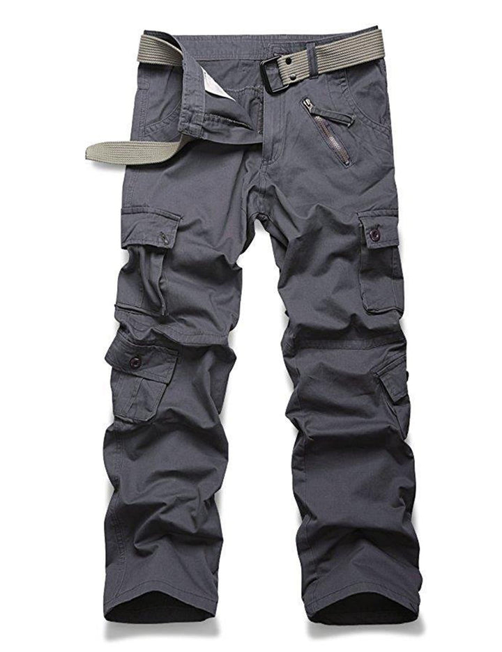 Ycfish Damen Hosen Cargo Hose Multi Taschen Wanderhose Workwear Reissverschluss Armee Militär Outdoo