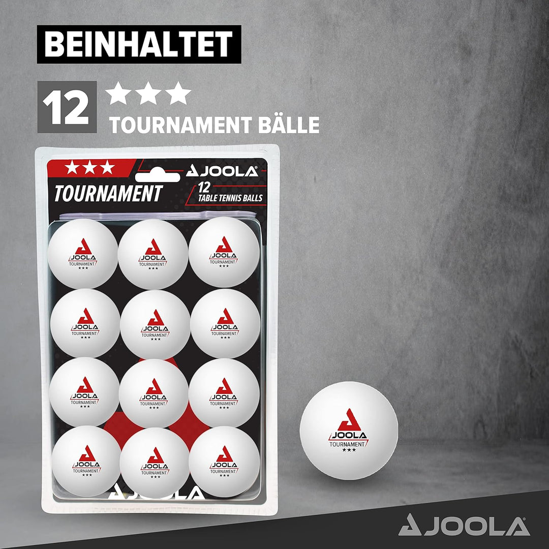 STIGA Royal 5 Sterne Tischtennis Schläger Pro Carbon, Schwarz/Rot Bundle mit 40+ Tischtennisbälle, w