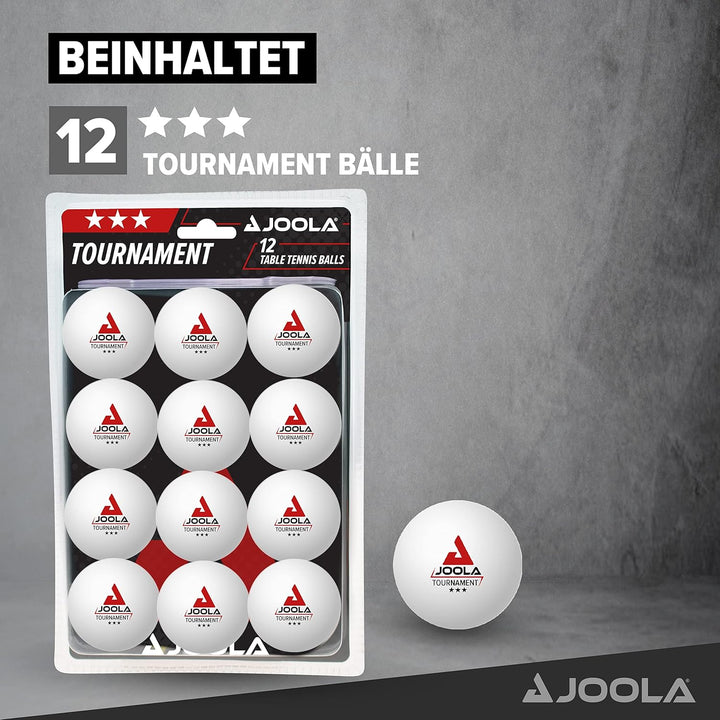 STIGA Royal 5 Sterne Tischtennis Schläger Pro Carbon, Schwarz/Rot Bundle mit 40+ Tischtennisbälle, w