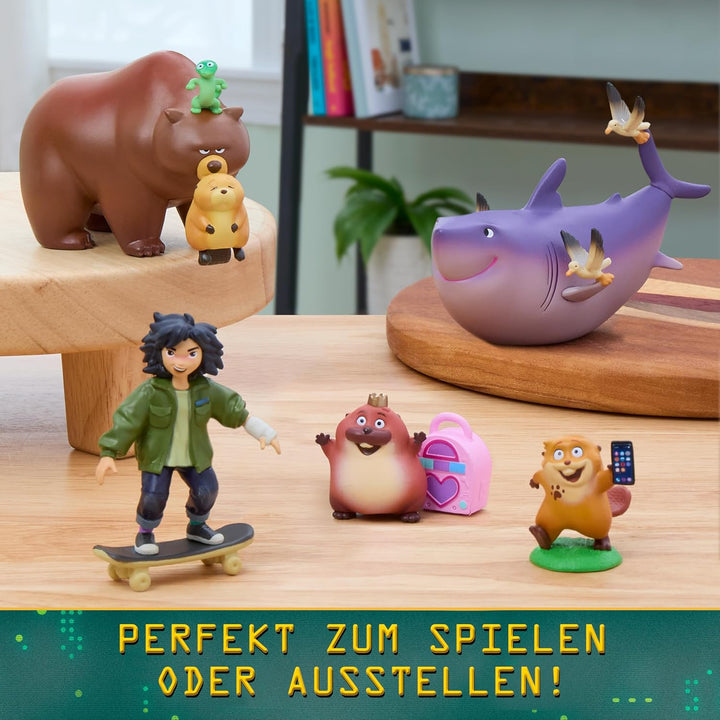 Just Play Disney & Pixar Hoppers Sammelfigurenset, 5 Spielfiguren, Spielzeug für Fans & Kinder ab 3