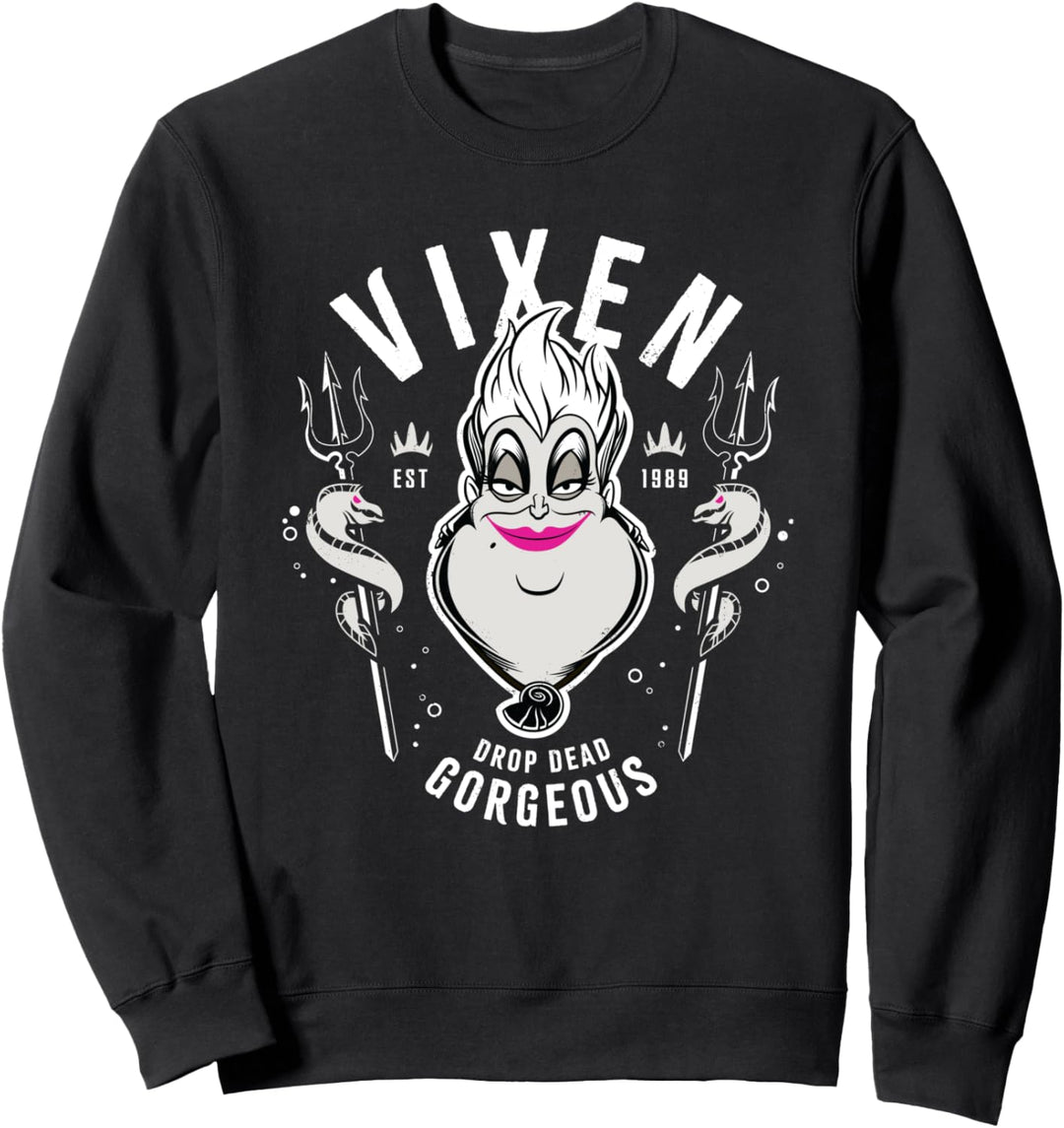 Disney Villains Ursula Drop Dead Gorgeous The Little Mermaid Sweatshirt
