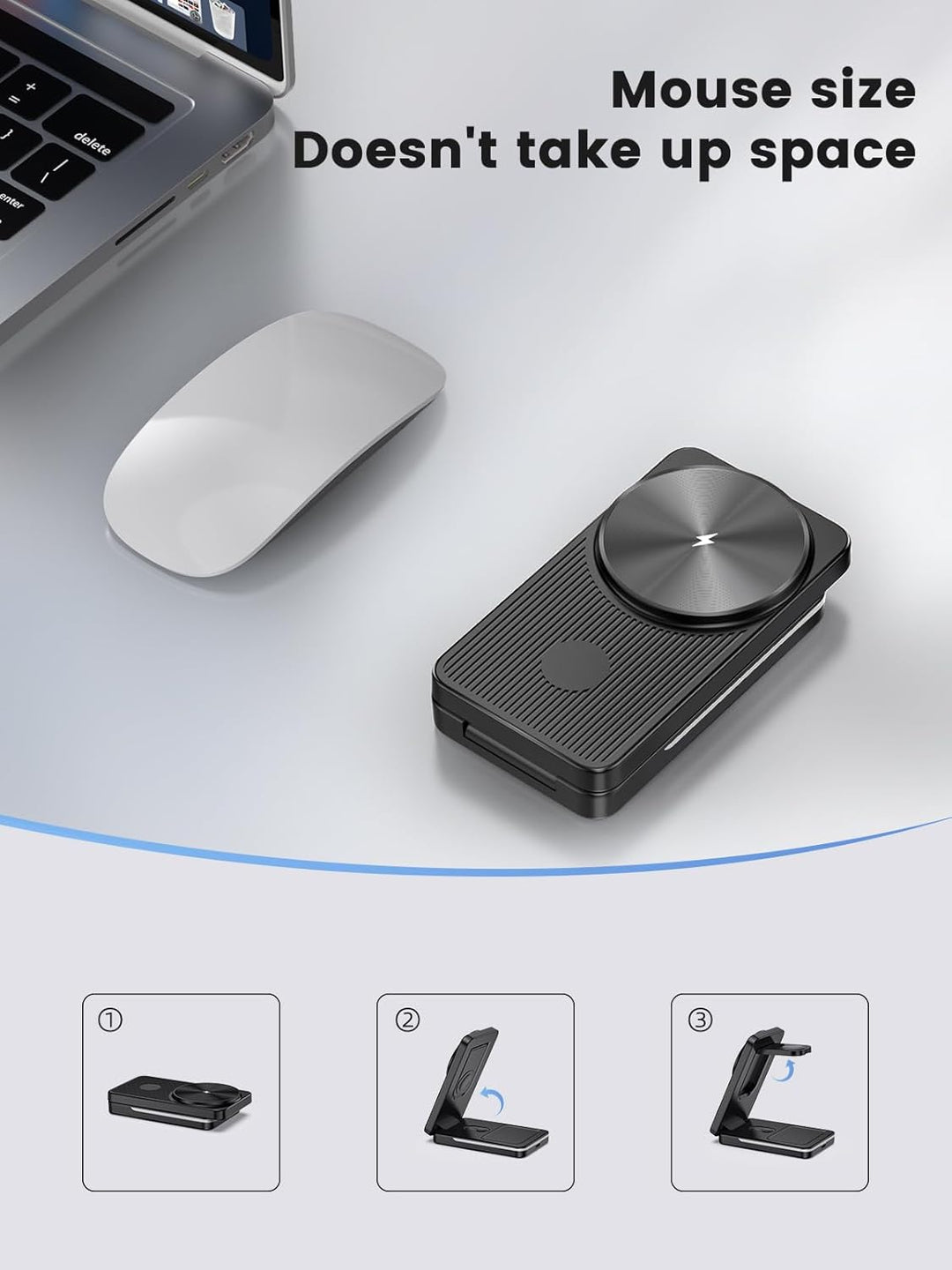 Magnetisch Ladestation für Samsung Galaxy S26 Ultra S25 Z Fold 7 Z Flip 7, Magsafe Ladegerät Faltbar