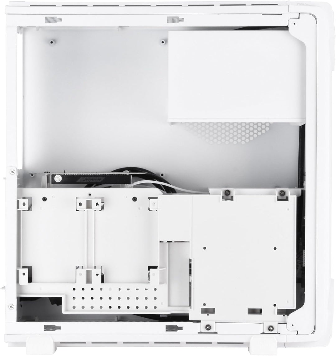 SilverStone SST-RVZ03W-ARGB Raven Mini-ITX Gaming-Computer-Gehäuse, ARGB, Weiss, SST-RVZ03W-ARGB