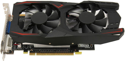 GTX1050Ti 4 GB Grafikkarte, GDDR5, 128 Bit, 700 MHz, Gaming-Grafikkarte mit HDMI-VGA- und DVI-Anschl