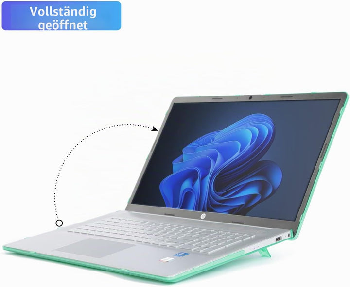 mCover Schutzhülle Kompatibel für 2021-2023 17,3 Zoll HP Laptop 17-CNxxxx Serie (Kein DVD-Laufwerk),