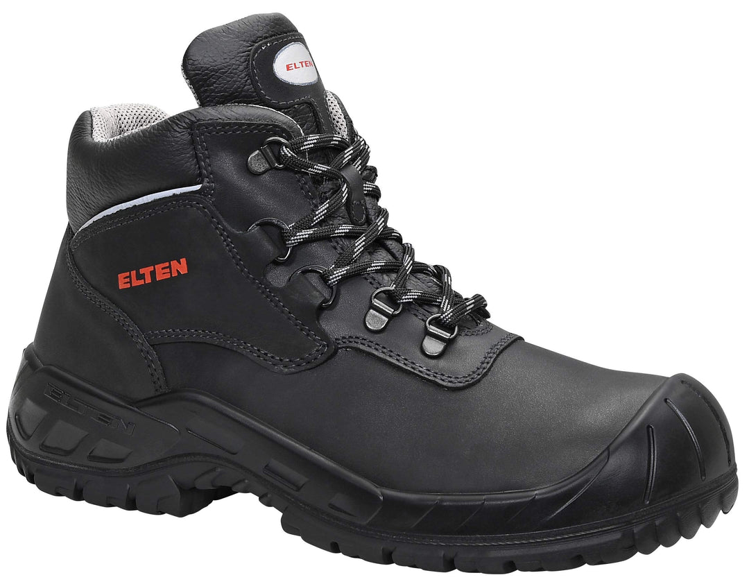 ELTEN Sicherheitsschuhe LUTZ S3 HI, Herren, Leder, Stahlkappe, leicht, robust, Schwarz, Grösse: 43 4