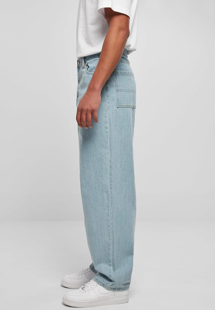 Urban Classics Herren Jeans 90‘s Jeans, weite Männer Jeans im Retro-Stil der 90er Jahre, Oversized F