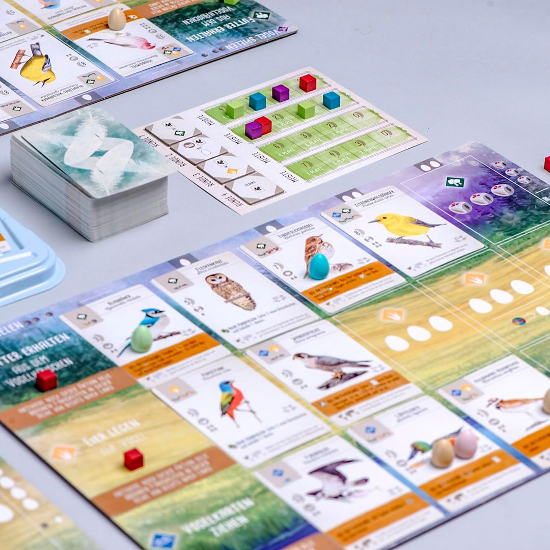 Feuerland Spiele 63558, FLÜGELSCHLAG Brettspiel, Kennerspiel des Jahres 2019, 1 bis 5 Spieler Single