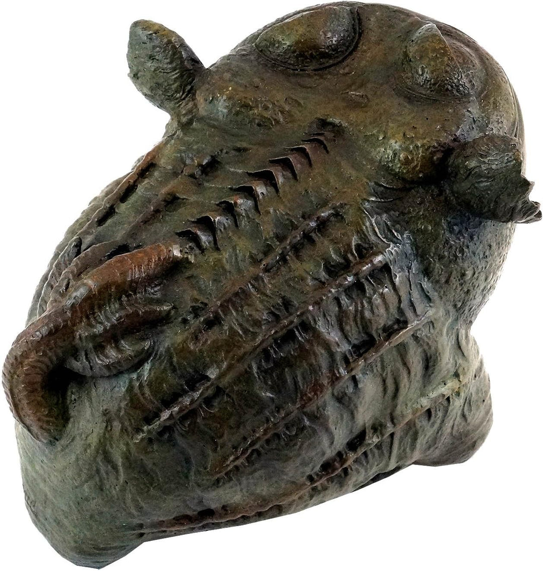 Kunst & Ambiente - Bronzefigur - Lustige chinesische Kröte/Frosch - signiert von Milo - Tierfigur -