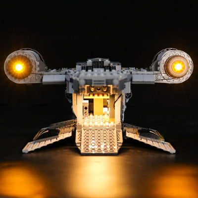 LIGHTAILING Licht-Set Für (Star Wars The Mandalorian Kopfgeldjäger Transporter Raumschiff) Modell -