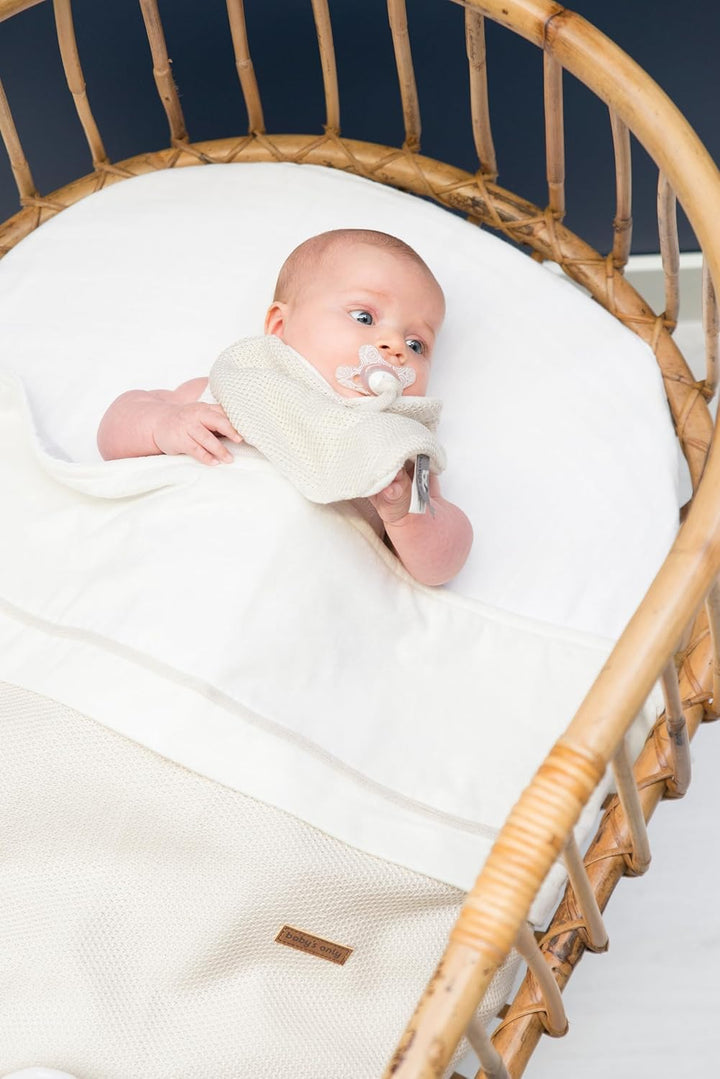 BO Baby's Only - Baby Bettwäsche Classic - TOG 1.5 - Gestrickte Babydecke für Kinderbett oder Kinder