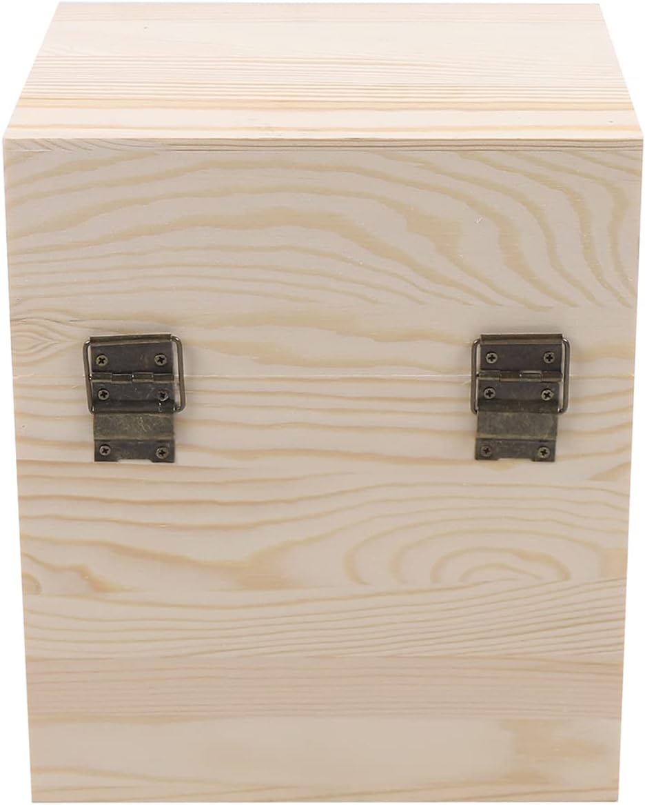 3 Etage Holz Ätherische Öle Aufbewahrung, Koffer für Ätherische Öle, 59 Löcher Aufbewahrungsboxen, f