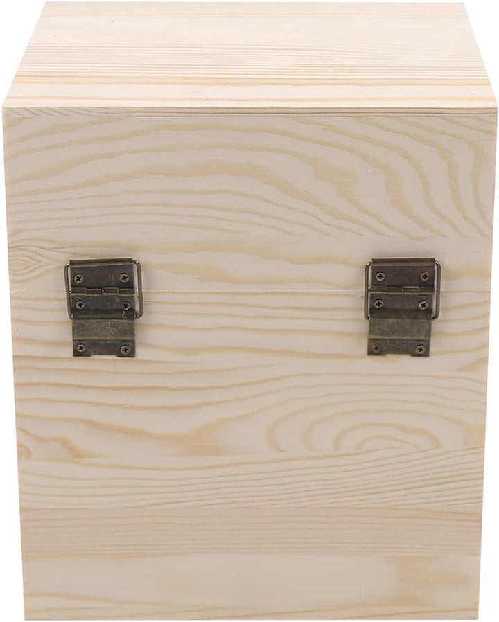 3 Etage Holz Ätherische Öle Aufbewahrung, Koffer für Ätherische Öle, 59 Löcher Aufbewahrungsboxen, f